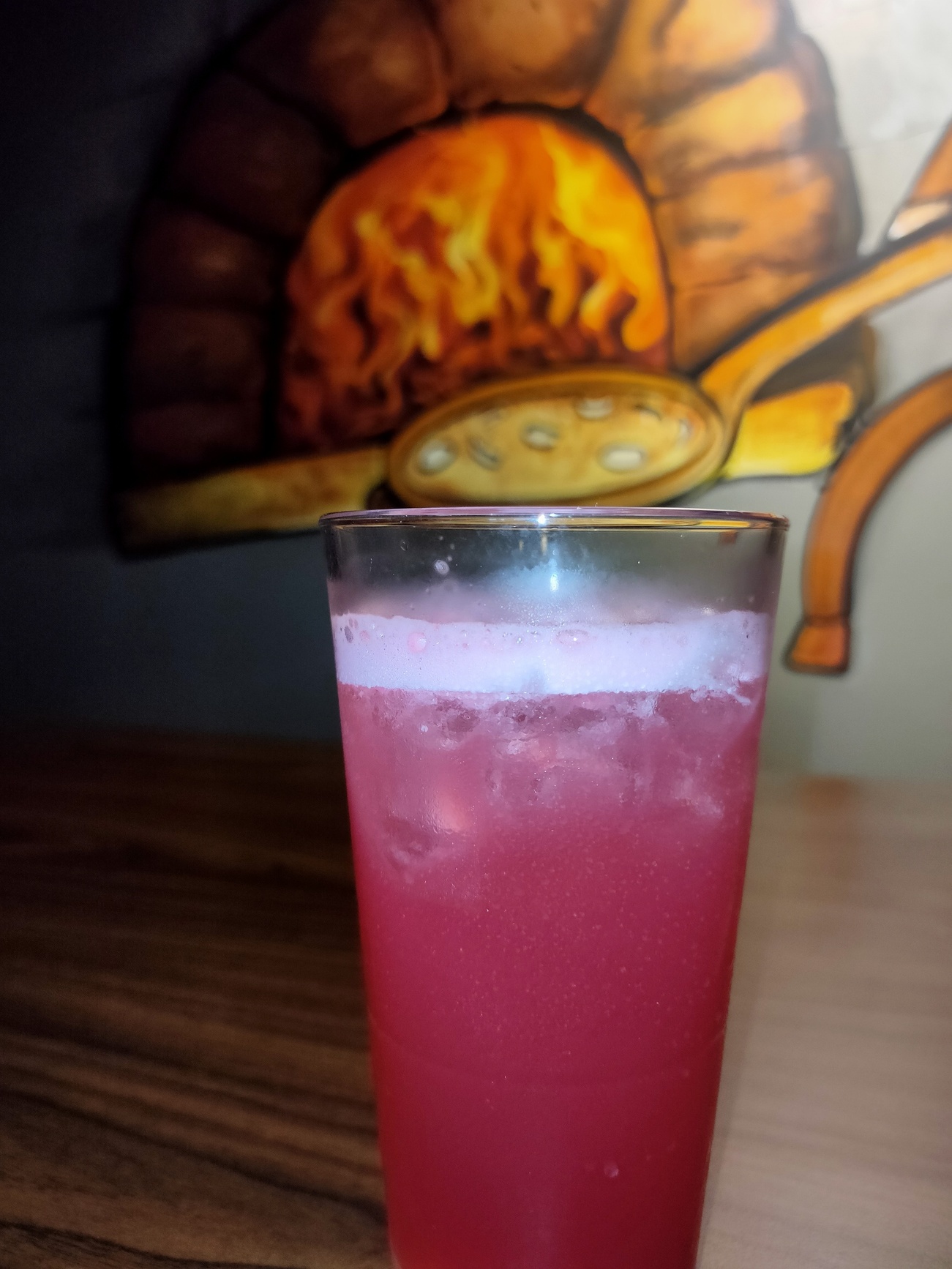 Refreshing beverages and drinks presentation